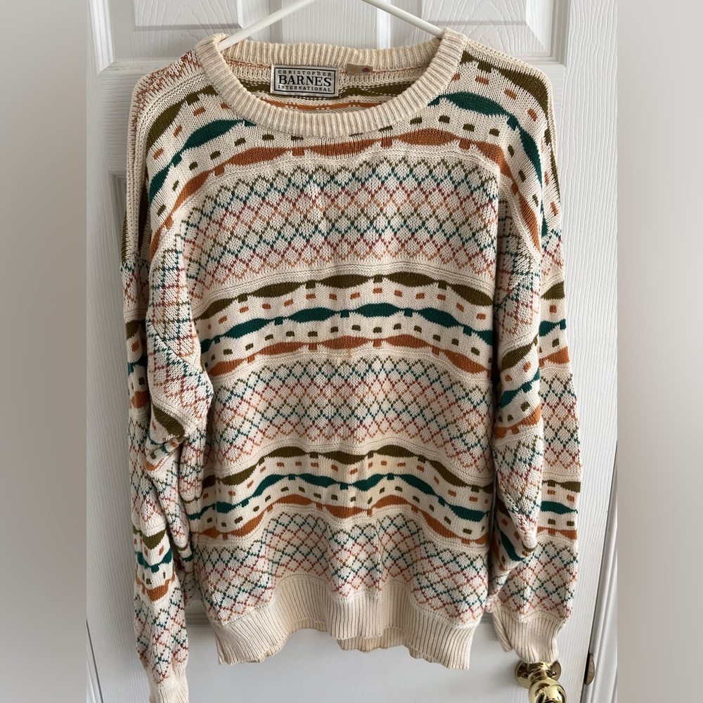 Coogi Style Knit Sweater Men’s Size Medium